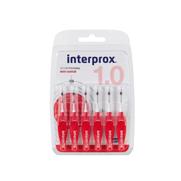 Щітка міжзубна INTERPROX 4G MINICONICAL, 1.0 мм, 6 шт. Щітка міжзубна INTERPROX 4G MINICONICAL, 1.0 мм, 6 шт.