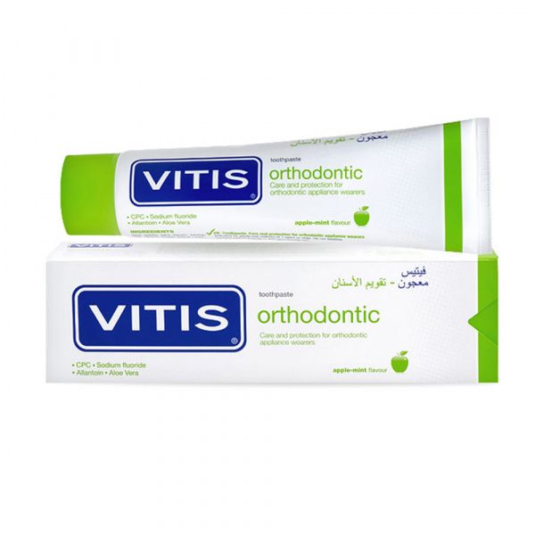 Зубна паста VITIS ORTHODONTIC, для брекетів, 100 мл Зубна паста VITIS ORTHODONTIC, для брекетів, 100 мл