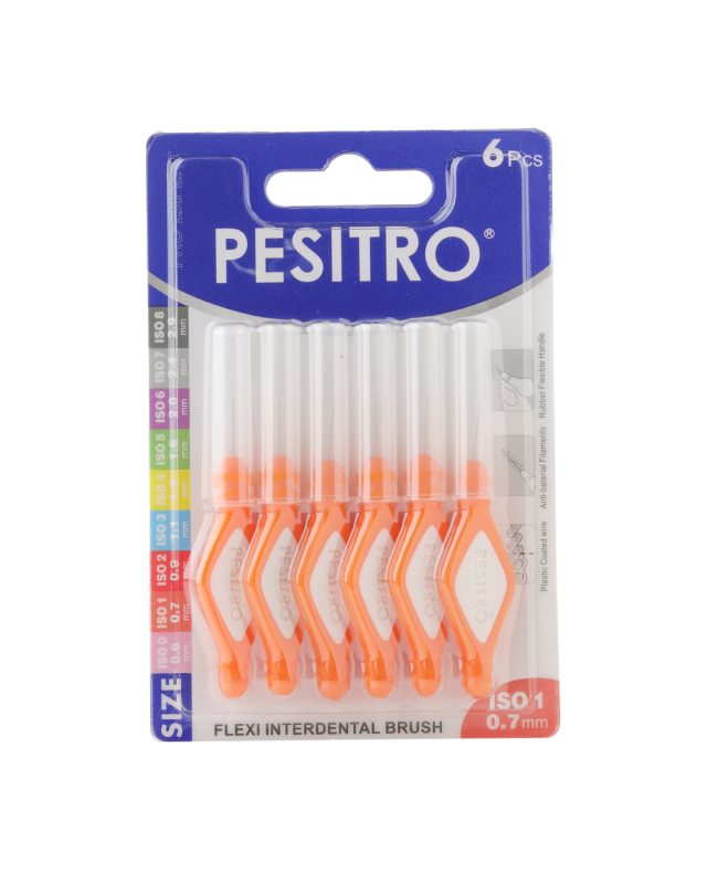 Набір міжзубних йоржиків Pesitro FLEXI 0,7 мм