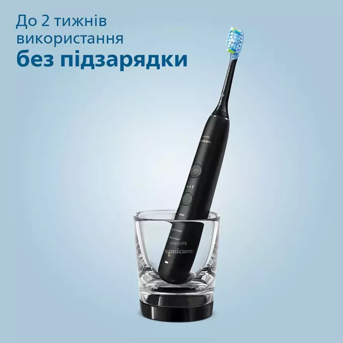 Звукова електрична щітка Philips Sonicare DiamondClean 9000 HX9911/09, насадка проти нальоту, 4 режими, 3 інтенсивності, чохол USB зарядка