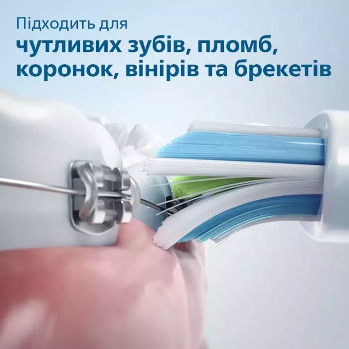 Звукова електрична щітка PHILIPS Sonicare ProtectiveClean 4500, HX6836/24, насадка для відбілювання, 2 режими