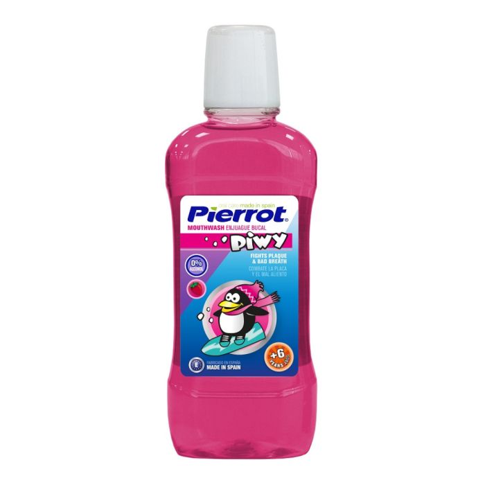 Ополіскувач дитячий Pierrot Piwi з фтором, полуниця, 6+ років, 500 мл