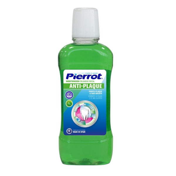 Ополіскувач Pierrot Anti-Plaque проти нальоту та зубного каменю, 500 мл