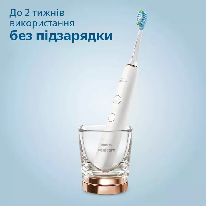 Звукова електрична щітка Philips Sonicare DiamondClean 9000 HX9911/94, насадка проти нальоту, 4 режими, 3 інтенсивності, чохол USB зарядка