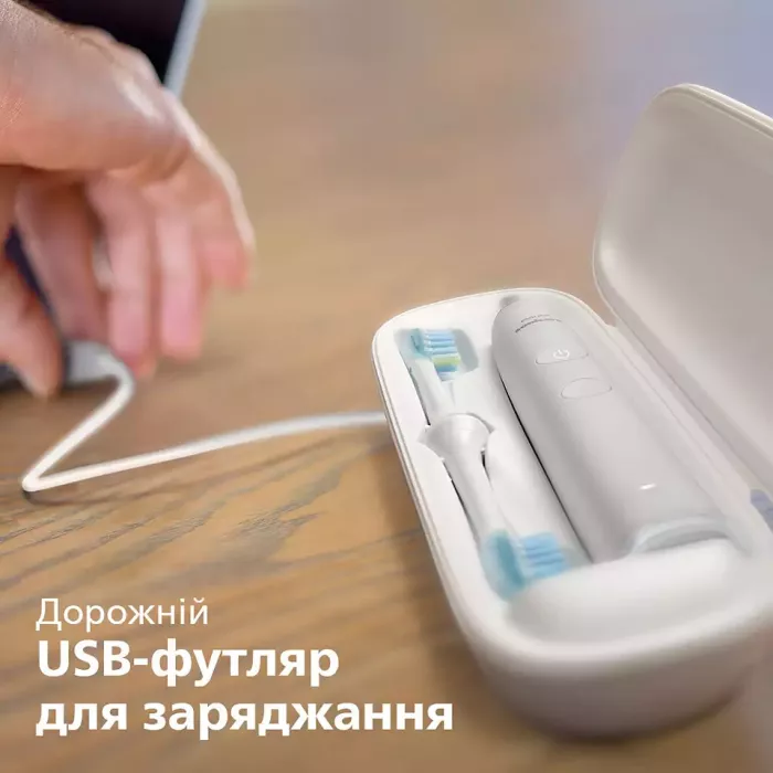 Звукова електрична щітка Philips Sonicare DiamondClean 9000 HX9911/27, насадка проти нальоту, 4 режими, 3 інтенсивності, чохол USB зарядка