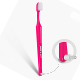 Дитяча зубна щітка Paro S27, двостороння, м'яка, 6 кольорів