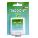 Зубна нитка TEBODONT-F з олією чайного дерева (Melaleuca Alternifolia) та фторидом натрію, 50 м