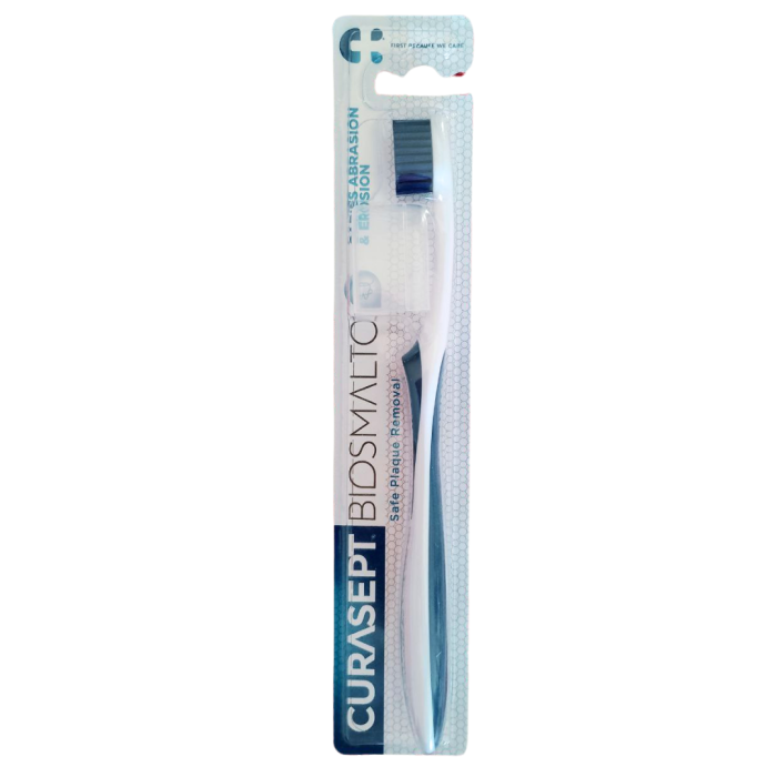 Зубна щітка CURASEPT BIOSMALTO CARIES ABRASION & EROSION, захист від карієсу, м'яка