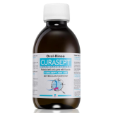 Набір CURASEPT ортодонтичний.  Ополіскувач 200 мл 0,05% CHX, зубна паста 5 мл, зубна щітка та 2-х секційна нитка