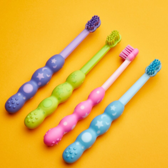 Дитяча зубна щітка Pesitro 4780 Baby Stars, 0-2 роки