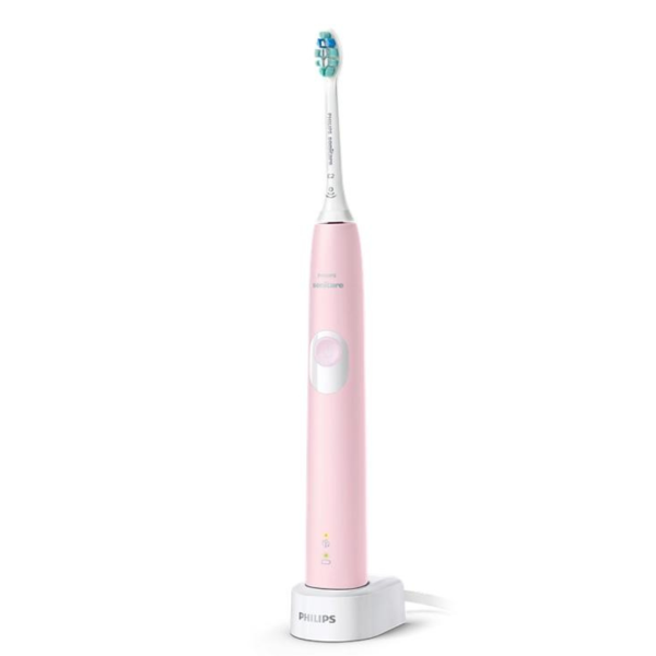 Звукова електрична щітка PHILIPS Sonicare ProtectiveClean 4300, HX6806/04, насадка проти нальоту, 1 режим, 2 інтенсивності Звукова електрична щітка PHILIPS Sonicare ProtectiveClean 4300, HX6806/04, насадка проти нальоту, 1 режим, 2 інтенсивності