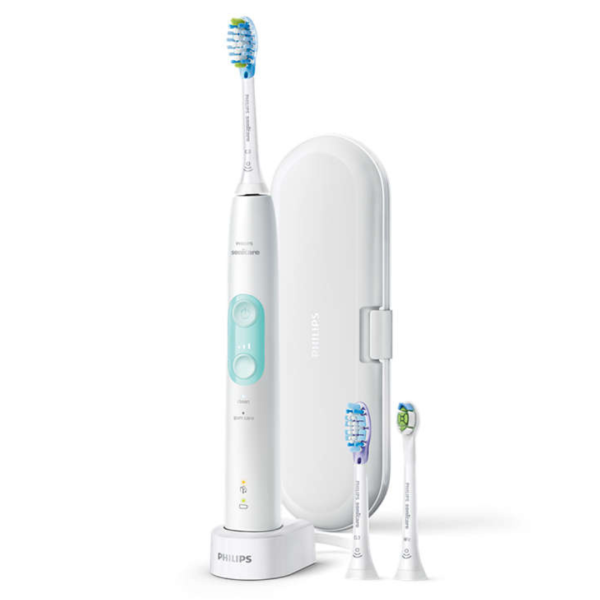 Звукова електрична щітка PHILIPS Sonicare ProtectiveClean 4700 HX6483/52, 3 насадки, 2 режими+футляр Звукова електрична щітка PHILIPS Sonicare ProtectiveClean 4700 HX6483/52, 3 насадки, 2 режими+футляр
