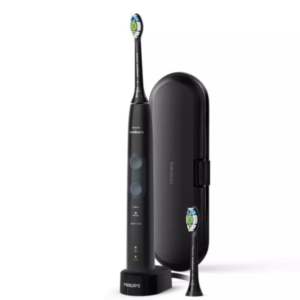 Звукова електрична щітка PHILIPS Sonicare ProtectiveClean 5100, HX6850/47, 2 насадки для відбілювання, 3 режими+футляр Звукова електрична щітка PHILIPS Sonicare ProtectiveClean 5100, HX6850/47, 2 насадки для відбілювання, 3 режими+футляр