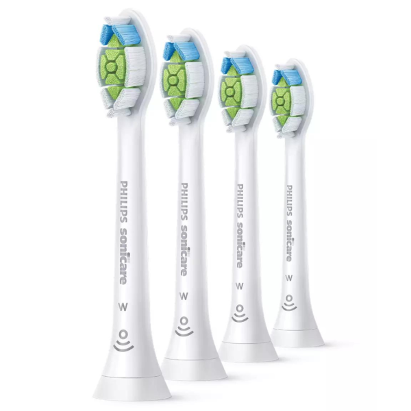 Насадки Philips Sonicare W2 Optimal White Medium Soft, для звукової зубної щітки, для відбілювання, середні, 4 шт Насадки Philips Sonicare W2 Optimal White Medium Soft, для звукової зубної щітки, для відбілювання, середні, 4 шт