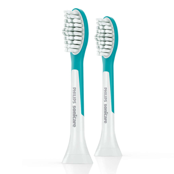 Насадки Philips Sonicare For Kids Soft, для звукової зубної щітки, для дітей від 7 років, м'які, 2 шт Насадки Philips Sonicare For Kids Soft, для звукової зубної щітки, для дітей від 7 років, м'які, 2 шт