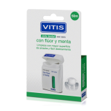 Зубна стрічка VITIS з фтором і м'ятою, 50 м