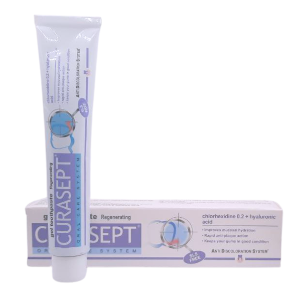 Зубна паста CURASEPT ADS REGENERATING, 0,2% СНХ, відновлююча,75 мл