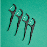 Зубні флосери Pesitro Double Clean,+футляр для подорожей, 100 шт