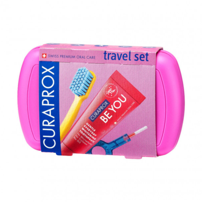 Набір дорожній Curaprox Be you Pink