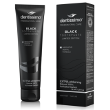 Зубна паста-гель Dentissimo Extra Whitening Black, відбілююча, 75 мл