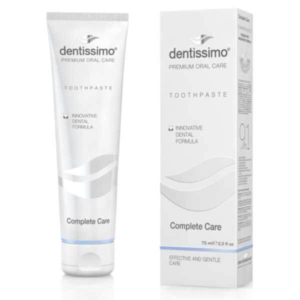 Зубна паста Dentissimo COMPLETE CARE, коплексна дія 75 мл Зубна паста Dentissimo COMPLETE CARE, коплексна дія 75 мл