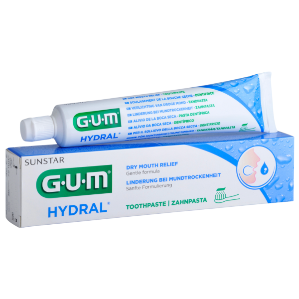 Зубна паста GUM HYDRAL, від сухості в роті, 75 мл