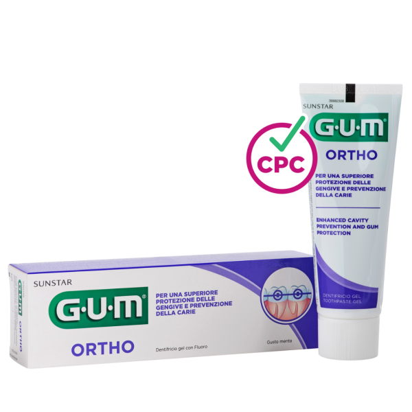Зубна паста GUM ORTHO, при ортодонтичному лікуванні, 75 мл Зубна паста GUM ORTHO, при ортодонтичному лікуванні, 75 мл