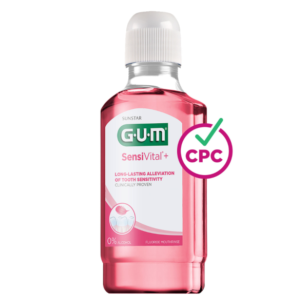 Ополіскувач GUM SensiVital, для чутливих зубів, 300 мл