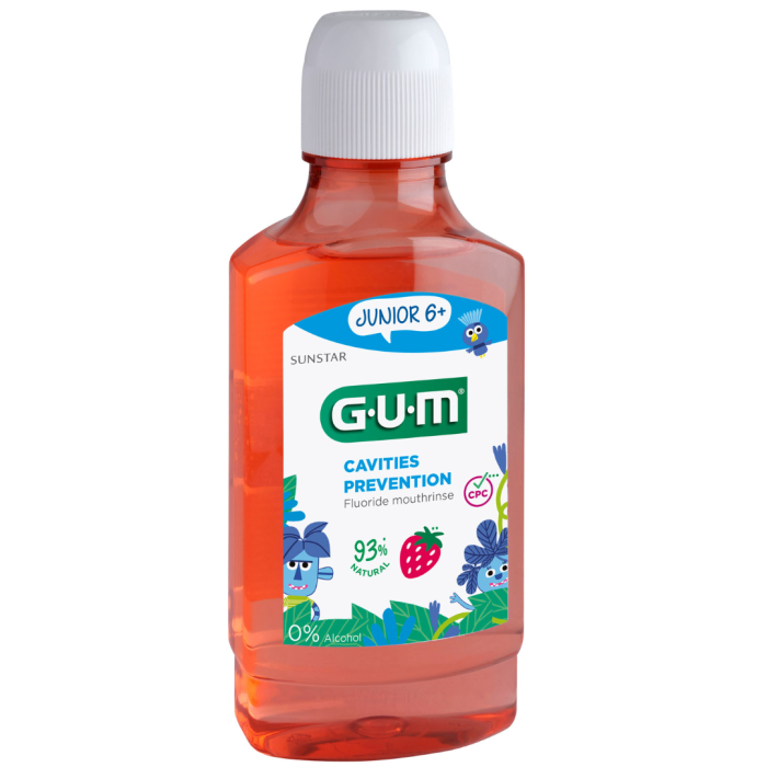 Ополіскувач GUM JUNIOR, для дітей від 6 років, 300 мл