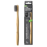 Зубна щітка бамбукова The Humble Co  PRO SILVER ION з антибактеріальною щетиною, м'яка