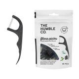 Зубний флос The Humble Co., подвійна нитка, м'ята, 50 шт.