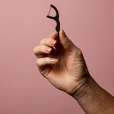 Зубний флос The Humble Co., подвійна нитка, м'ята, 50 шт.