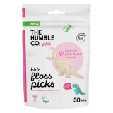 Дитячі флосери The Humble Co. Kids Strawberry, полуниця, 30 шт