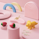 Дитячі флосери The Humble Co. Kids Strawberry, полуниця, 30 шт