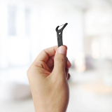 Зубний флос The Humble Co., одинарна нитка, м'ята, активоване вугілля закруглена ручка, 50 шт.