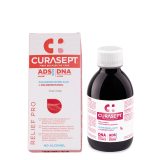 Ополіскувач CURASEPT RELIEF PRO, 0,2% СНХ,+хлорбутанол, заспокійлива дія, 200 мл