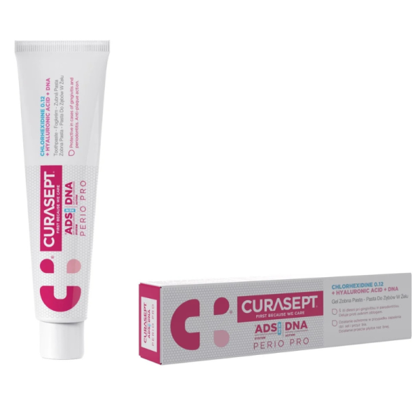 Зубна паста CURASEPT ADS DNA PERIO PRO, 0,12% СНХ, з гіалуроновою кислотою та ДНК,75 мл