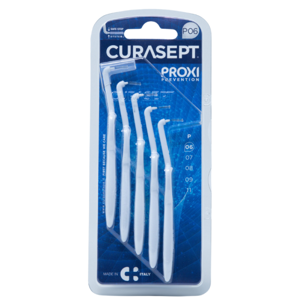 Щітка міжзубна CURASEPT Proxi Angle Prevention P06 – 0,6 мм, 5 шт Щітка міжзубна CURASEPT Proxi Angle Prevention P06 – 0,6 мм, 5 шт