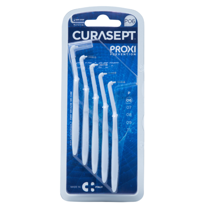 Щітка міжзубна CURASEPT Proxi Angle Prevention P06 – 0,6 мм, 5 шт
