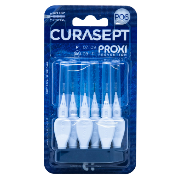 Щітка міжзубна CURASEPT Proxi Prevention P06 – 0,6 мм, 6 шт Щітка міжзубна CURASEPT Proxi Prevention P06 – 0,6 мм, 6 шт