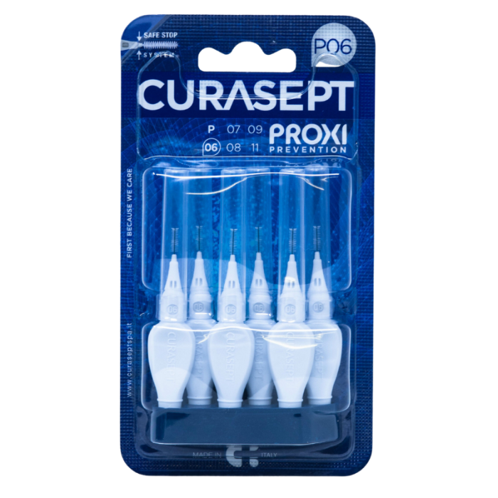 Щітка міжзубна CURASEPT Proxi Prevention P06 – 0,6 мм, 6 шт