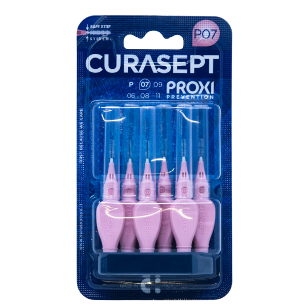 Щітка міжзубна CURASEPT Proxi Prevention P07 – 0,7 мм, 6 шт Щітка міжзубна CURASEPT Proxi Prevention P07 – 0,7 мм, 6 шт