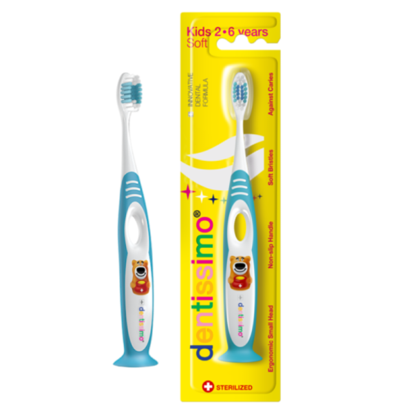 Дитяча зубна щітка Dentissimo Kids 2-6 років, м'яка