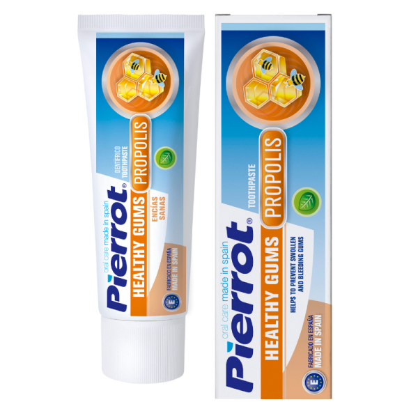 Зубна паста Pierrot Healthy Gums, для чутливих зубів з прополісом, 75 мл Зубна паста Pierrot Healthy Gums, для чутливих зубів з прополісом, 75 мл