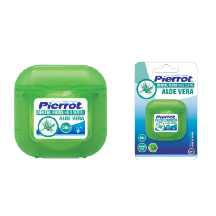 Зубна нитка Pierrot з Алое Вера, 50 м