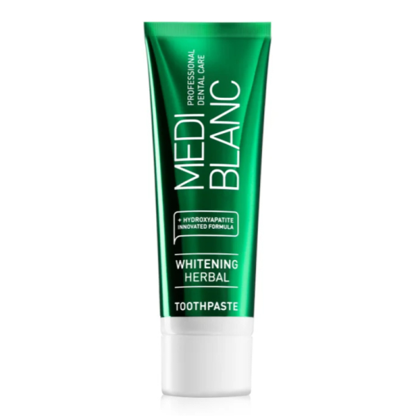Зубна паста MEDIBLANC Whitening Herbal, відбілююча, 100 мл