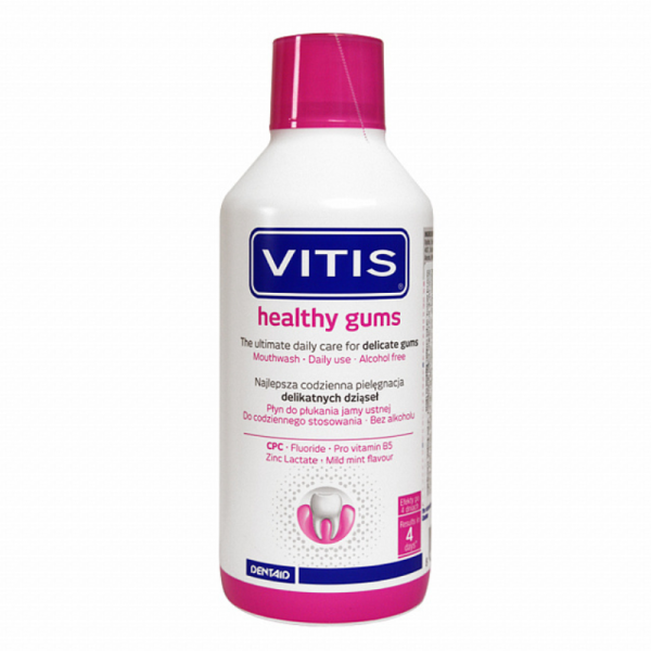 Ополіскувач VITIS Healthy Gums, при захворюванні ясен, 500 мл Ополіскувач VITIS Healthy Gums, при захворюванні ясен, 500 мл