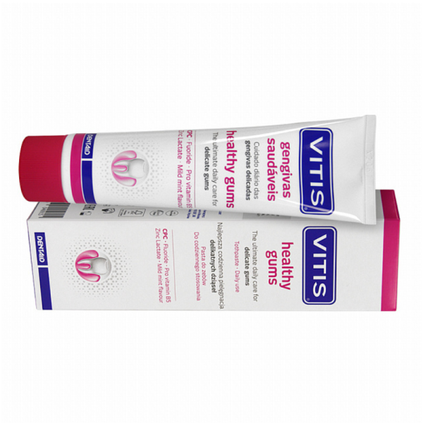 Зубна паста VITIS HEALTHY GUMS для ясен, 100 мл Зубна паста VITIS HEALTHY GUMS для ясен, 100 мл