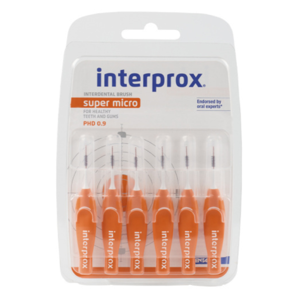 Щітка міжзубна INTERPROX 4G SUPER MICRO, 0.9 мм, 6 шт. Щітка міжзубна INTERPROX 4G SUPER MICRO, 0.9 мм, 6 шт.
