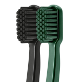 Набір зубних щіток Swiss Smile British Racing чорна та зелена, м'які